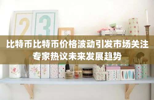 比特币比特币价格波动引发市场关注专家热议未来发展趋势
