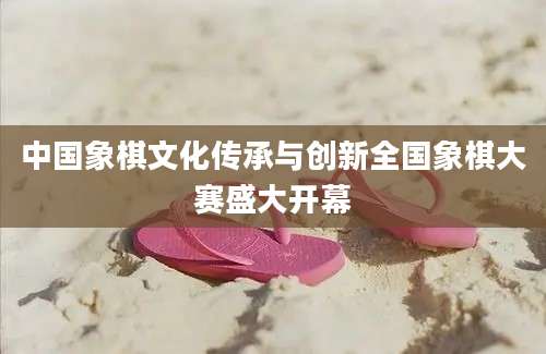中国象棋文化传承与创新全国象棋大赛盛大开幕