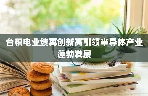 台积电业绩再创新高引领半导体产业蓬勃发展