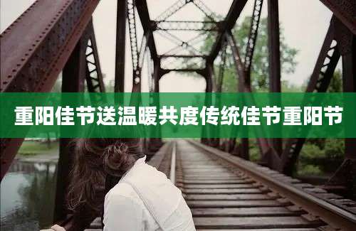 重阳佳节送温暖共度传统佳节重阳节
