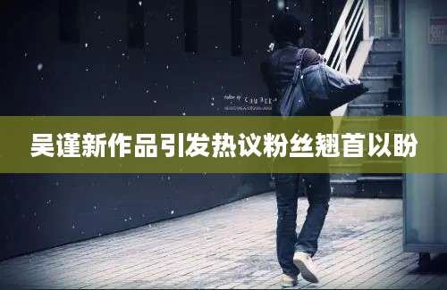 吴谨新作品引发热议粉丝翘首以盼