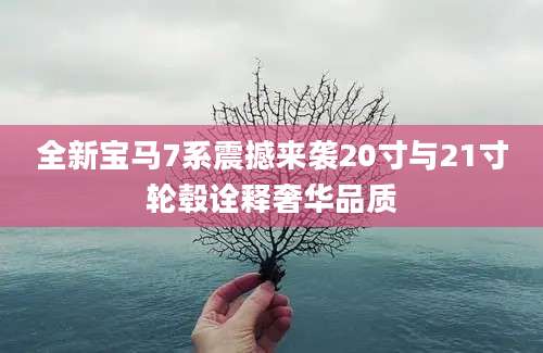 全新宝马7系震撼来袭20寸与21寸轮毂诠释奢华品质