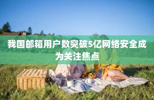 我国邮箱用户数突破5亿网络安全成为关注焦点