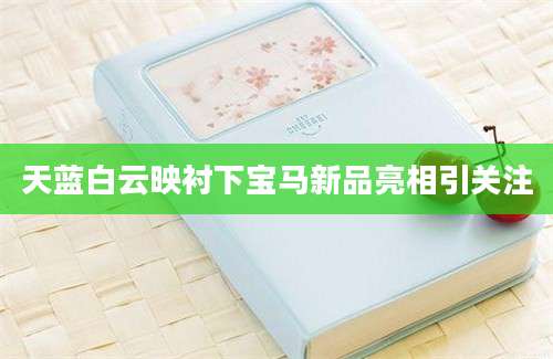 天蓝白云映衬下宝马新品亮相引关注
