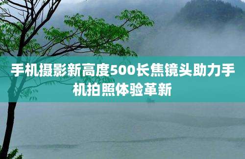 手机摄影新高度500长焦镜头助力手机拍照体验革新