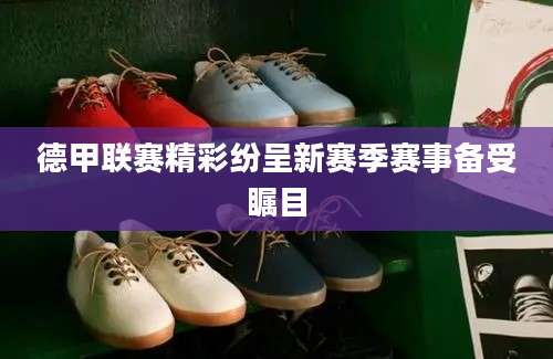 德甲联赛精彩纷呈新赛季赛事备受瞩目