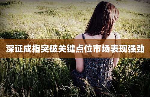 深证成指突破关键点位市场表现强劲