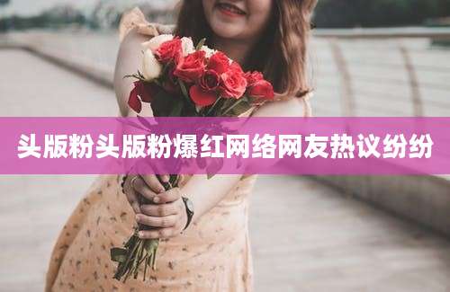 头版粉头版粉爆红网络网友热议纷纷