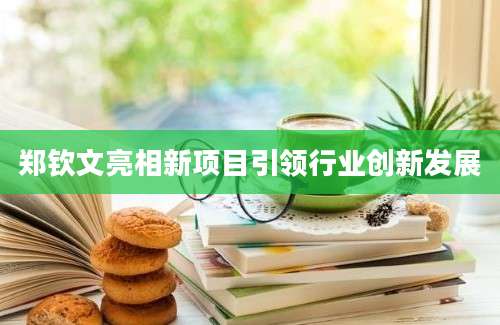 郑钦文亮相新项目引领行业创新发展