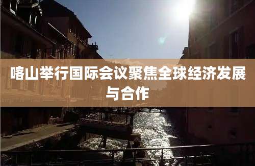 喀山举行国际会议聚焦全球经济发展与合作