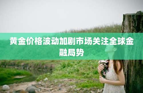 黄金价格波动加剧市场关注全球金融局势
