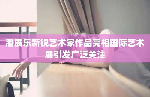 潘展乐新锐艺术家作品亮相国际艺术展引发广泛关注
