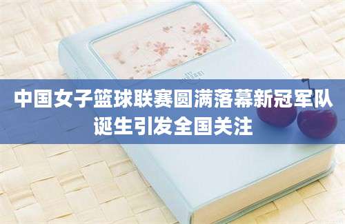 中国女子篮球联赛圆满落幕新冠军队诞生引发全国关注