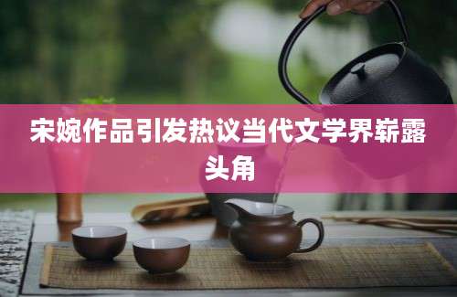 宋婉作品引发热议当代文学界崭露头角