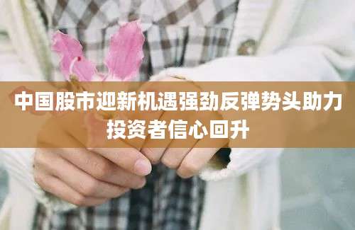 中国股市迎新机遇强劲反弹势头助力投资者信心回升