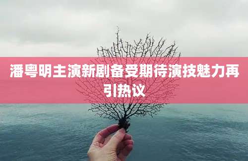 潘粤明主演新剧备受期待演技魅力再引热议