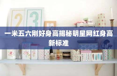 一米五六刚好身高揭秘明星网红身高新标准