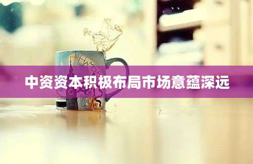 中资资本积极布局市场意蕴深远