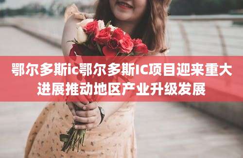 鄂尔多斯ic鄂尔多斯IC项目迎来重大进展推动地区产业升级发展