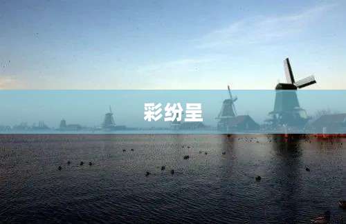 彩纷呈