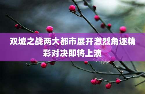 双城之战两大都市展开激烈角逐精彩对决即将上演
