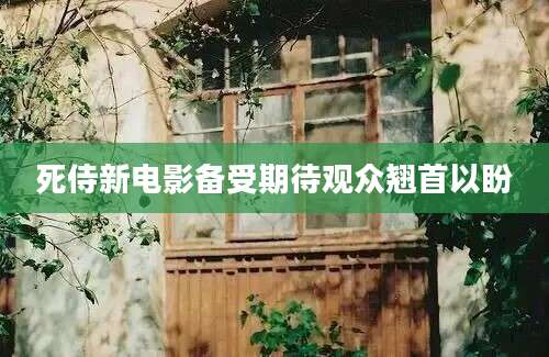 死侍新电影备受期待观众翘首以盼