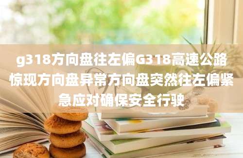 g318方向盘往左偏G318高速公路惊现方向盘异常方向盘突然往左偏紧急应对确保安全行驶