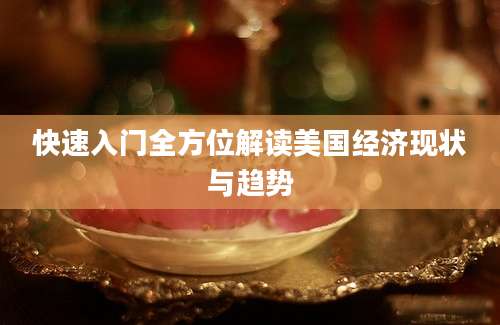 快速入门全方位解读美国经济现状与趋势