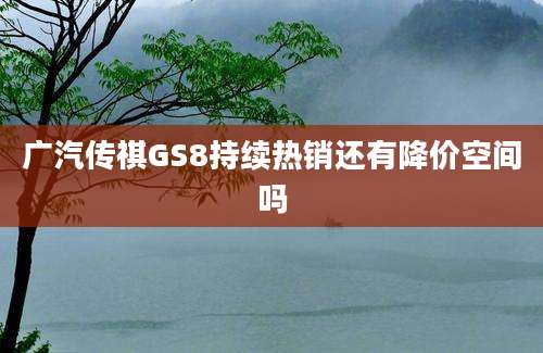 广汽传祺GS8持续热销还有降价空间吗