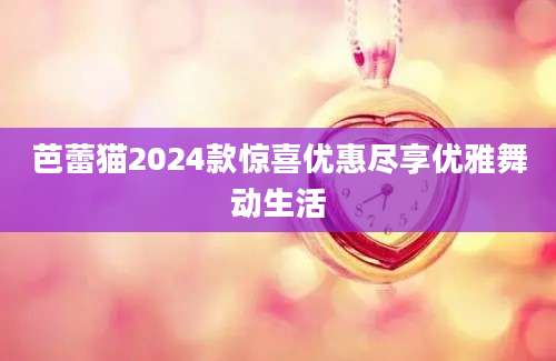 芭蕾猫2024款惊喜优惠尽享优雅舞动生活