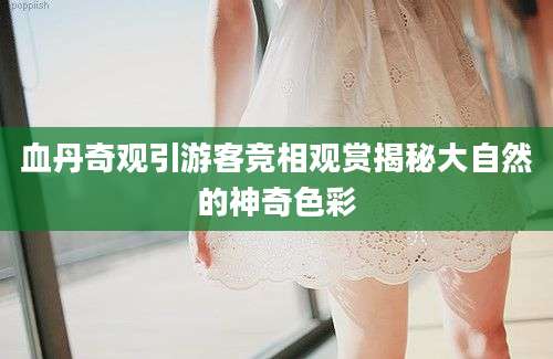 血丹奇观引游客竞相观赏揭秘大自然的神奇色彩