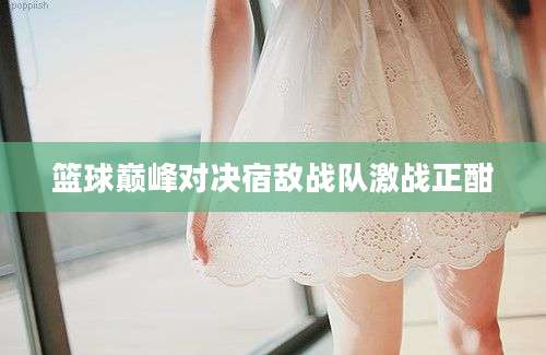 篮球巅峰对决宿敌战队激战正酣