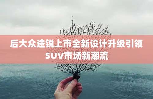 后大众途锐上市全新设计升级引领SUV市场新潮流