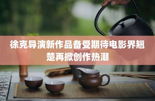 徐克导演新作品备受期待电影界翘楚再掀创作热潮