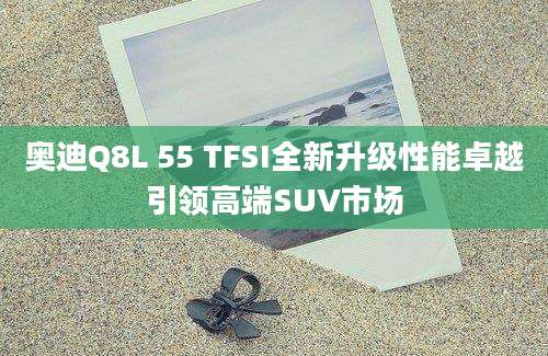奥迪Q8L 55 TFSI全新升级性能卓越引领高端SUV市场