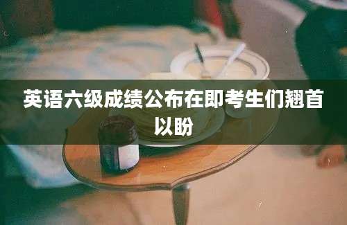 英语六级成绩公布在即考生们翘首以盼