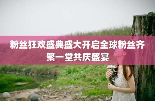 粉丝狂欢盛典盛大开启全球粉丝齐聚一堂共庆盛宴