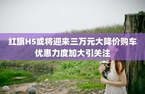 红旗H5或将迎来三万元大降价购车优惠力度加大引关注