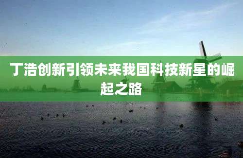 丁浩创新引领未来我国科技新星的崛起之路