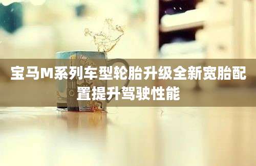 宝马M系列车型轮胎升级全新宽胎配置提升驾驶性能