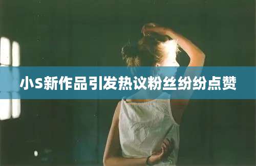 小S新作品引发热议粉丝纷纷点赞