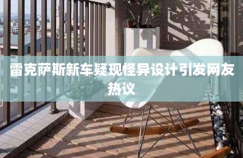 雷克萨斯新车疑现怪异设计引发网友热议