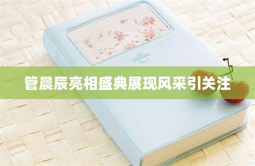 管晨辰亮相盛典展现风采引关注