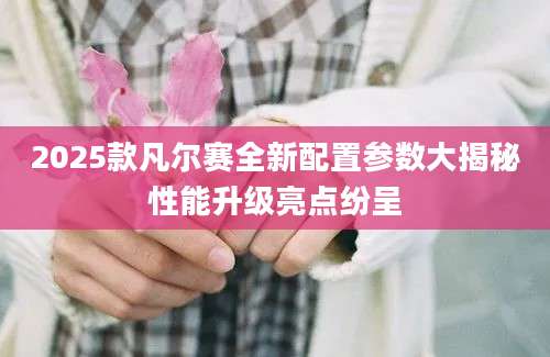 2025款凡尔赛全新配置参数大揭秘性能升级亮点纷呈