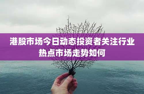 港股市场今日动态投资者关注行业热点市场走势如何
