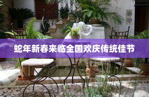 蛇年新春来临全国欢庆传统佳节